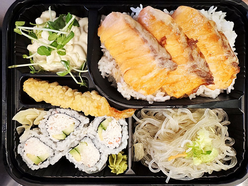 Salmon Teriyaki Bento $29
